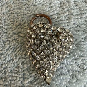 Women's Rhinestone Heart Pendant Charm